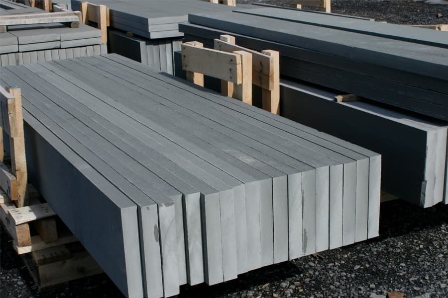 4' Bluestone Thermal Treads 12" W x 2" THK